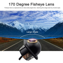 Load image into Gallery viewer, AHD1080P Car Universal HD Night Vision Rear View Reversing Three-Control Fisheye Camera, AHD720P Panoramic, AHD720P Plug-in, AHD720P Straw Hat, AHD1080P Panoramic Gold Edge Interpolation, AHD1080P Plug-in Gold Edge Interpolation                        ...