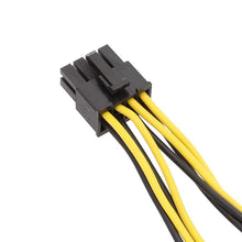 Load image into Gallery viewer, IDE Power Dual Large 4Pin To EPS 8Pin CPU Supply Cable, 15cm, 20cm