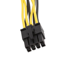 Load image into Gallery viewer, IDE Power Dual Large 4Pin To EPS 8Pin CPU Supply Cable, 15cm, 20cm