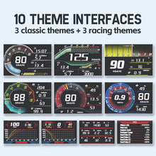 Load image into Gallery viewer, HUD Head-up Display OBD LCD Mileage Speedometer