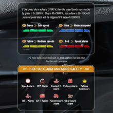 Load image into Gallery viewer, HUD Head-up Display OBD LCD Mileage Speedometer