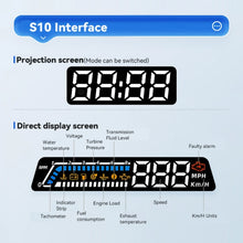 Load image into Gallery viewer, Head-up Display OBD Multi-function Vehicle Instrument Oil Temperature Gearbox Monitoring Screen