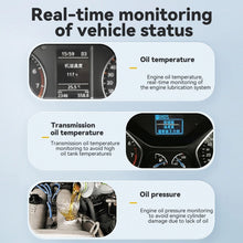 Load image into Gallery viewer, Head-up Display OBD Multi-function Vehicle Instrument Oil Temperature Gearbox Monitoring Screen