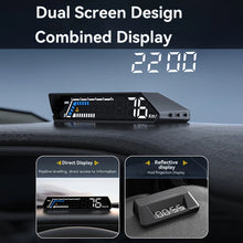 Load image into Gallery viewer, Head-up Display OBD Multi-function Vehicle Instrument Oil Temperature Gearbox Monitoring Screen