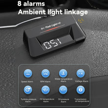 Load image into Gallery viewer, Head-up Display OBD Multi-function Vehicle Instrument Oil Temperature Gearbox Monitoring Screen
