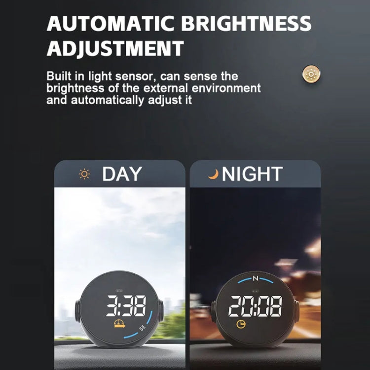 Head-up Display USB Powered Car GPS Altitude Meter