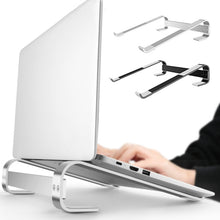 Load image into Gallery viewer, Aluminum Alloy Desktop Laptop Stand, for 10-18 inch