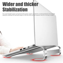 Load image into Gallery viewer, Aluminum Alloy Desktop Laptop Stand, for 10-18 inch