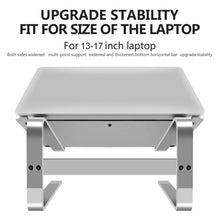 Load image into Gallery viewer, Desktop Aluminum Alloy Heightened Heat Dissipation Laptops Stand, for 13-17 inch