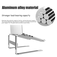 Load image into Gallery viewer, Desktop Aluminum Alloy Heightened Heat Dissipation Laptops Stand, for 13-17 inch
