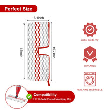 Load image into Gallery viewer, For Vileda / O-Cedar ProMist MAX Spray Mop Refills Microfiber Mop Pads, ProMist MAX