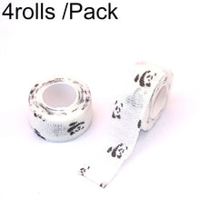 Load image into Gallery viewer, 4rolls /Pack 2.5cm X 4.5m Cartoon Non-Woven Sports Protection Bandage