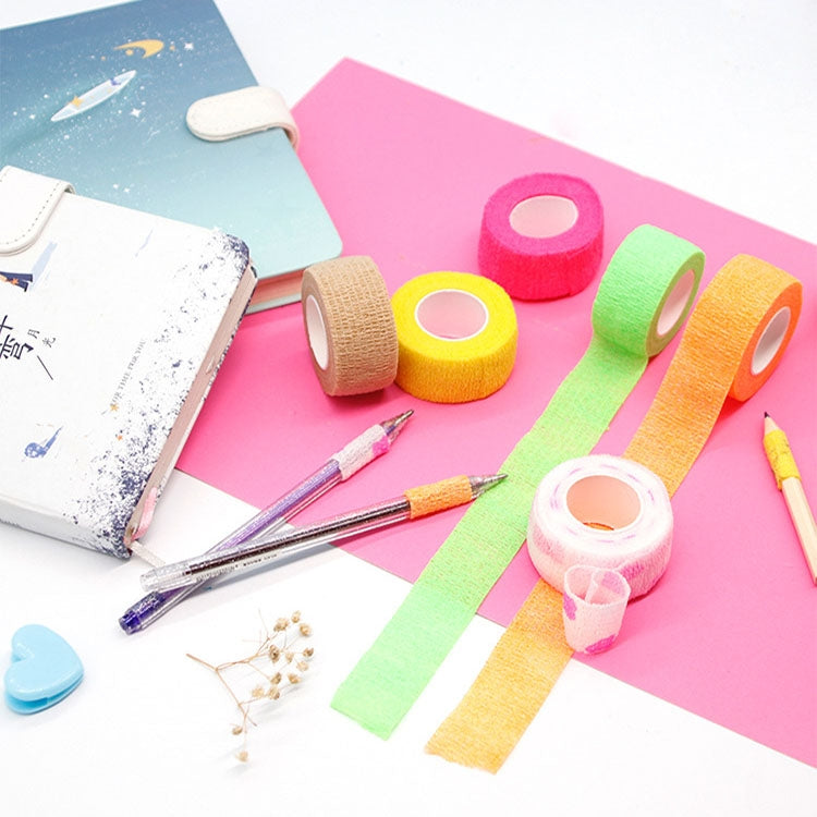 4rolls /Pack 2.5cm X 4.5m Cartoon Non-Woven Sports Protection Bandage