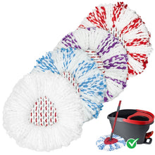 Load image into Gallery viewer, For Vileda / O-Cedar EasyWring Spin Mop Replacement Pad Microfiber Rag