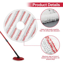 Load image into Gallery viewer, For Vileda Spin &amp; Clean Mop Refill Pad Round Microfiber Replacement Cloth Cover