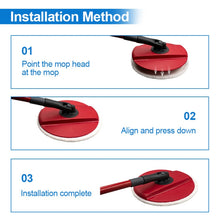 Load image into Gallery viewer, For Vileda Spin &amp; Clean Mop Refill Pad Round Microfiber Replacement Cloth Cover