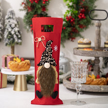 Load image into Gallery viewer, Christmas Cartoon Wine Bottle Cover Holiday Party Decoration Gift Bag, Red, Green, Pink, Black