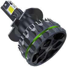 Load image into Gallery viewer, Pair 150W Four Copper Tube 24 LED Spotlight Car Headlight, 9005, 9006, 9012, H1, H4, H7, H11