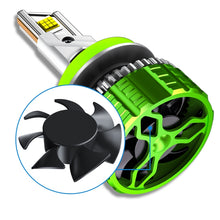 Load image into Gallery viewer, Pair 100W LED Double Copper Tube Aluminum Alloy Waterproof Car Headlight, 9005, 9006, 9012, H1, H4, H7, H11