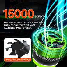 Load image into Gallery viewer, Pair 100W LED Double Copper Tube Aluminum Alloy Waterproof Car Headlight, 9005, 9006, 9012, H1, H4, H7, H11