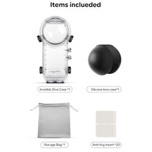 Load image into Gallery viewer, For Insta360 X4 aMagisn 50m Depth Waterproof Protective Case Quick Release Invisible Diving Cover, Waterproof Case