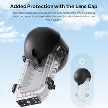 Load image into Gallery viewer, For Insta360 X4 aMagisn 50m Depth Waterproof Protective Case Quick Release Invisible Diving Cover, Waterproof Case