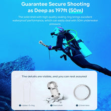 Load image into Gallery viewer, For Insta360 X4 aMagisn 50m Depth Waterproof Protective Case Quick Release Invisible Diving Cover, Waterproof Case