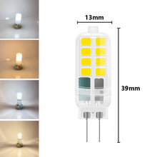Load image into Gallery viewer, G4 AC/DC12V 3W Flicker-free Replacement LED Halogen Lamp Beads, Warm White, Cold White, Natural White