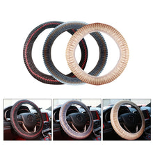 Load image into Gallery viewer, Universal Car Steering Wheel Ice Silk Non-slip Breathable Protective Cover