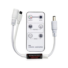 Load image into Gallery viewer, 6-Button Single-Color DC Controller Infrared Dimming Light With LED Controller