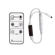 Load image into Gallery viewer, 6-Button Single-Color DC Controller Infrared Dimming Light With LED Controller