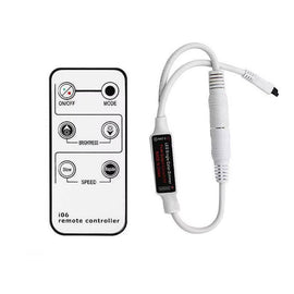 6-Button Single-Color DC Controller Infrared Dimming Light With LED Controller
