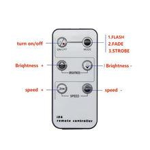 Load image into Gallery viewer, 6-Button Single-Color DC Controller Infrared Dimming Light With LED Controller