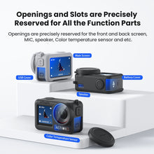 Load image into Gallery viewer, For DJI Osmo Action 5 Pro aMagisn Silicone Protective Case with Lanyard and Lens Cap