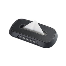 Load image into Gallery viewer, Car Sun Visor Hanging Sunroof Seat Back Tissue Box, Leather Black, Leather Beige, Leather Brown, Leather Red, Suede Dark Gray, Suede Beige, Suede Brown, Suede Red