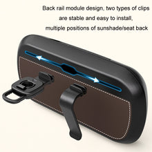 Load image into Gallery viewer, Car Sun Visor Hanging Sunroof Seat Back Tissue Box, Leather Black, Leather Beige, Leather Brown, Leather Red, Suede Dark Gray, Suede Beige, Suede Brown, Suede Red