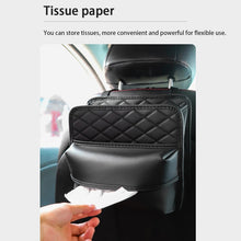 Load image into Gallery viewer, 2 In 1 Car Seat Back Storage Hanging Tissue Bag, Standard, Enlarged
