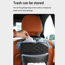 Load image into Gallery viewer, 2 In 1 Car Seat Back Storage Hanging Tissue Bag, Standard, Enlarged