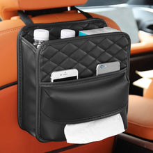 Load image into Gallery viewer, 2 In 1 Car Seat Back Storage Hanging Tissue Bag, Standard, Enlarged