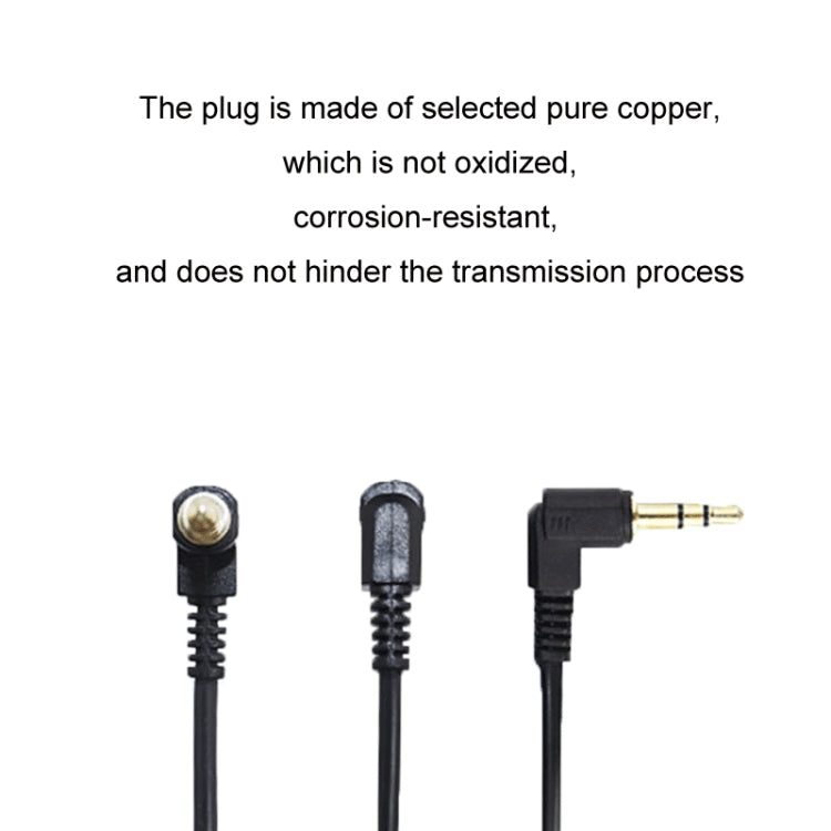 3.5mm Stereo Car Audio Cable PU Gold-plated Elbow Spring Cable