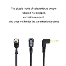 Load image into Gallery viewer, 3.5mm Stereo Car Audio Cable PU Gold-plated Elbow Spring Cable