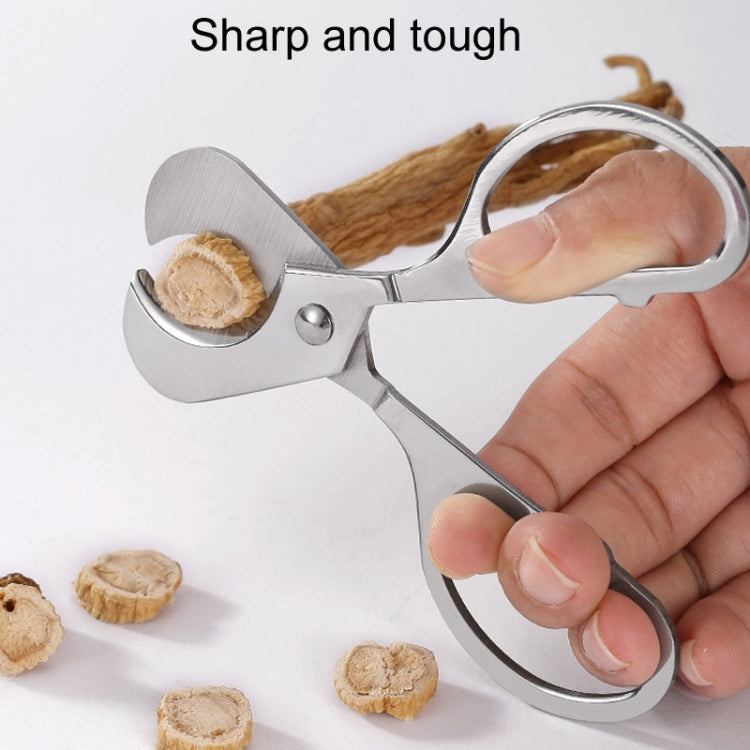 Portable Pill Cutter Stainless Steel Cigar Dispensing Scissors, Oval Handle, Oval Handle+Silicone Case, Round Handle Silver, Round Hanlde Gold