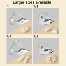 Load image into Gallery viewer, Portable Pill Cutter Stainless Steel Cigar Dispensing Scissors, Oval Handle, Oval Handle+Silicone Case, Round Handle Silver, Round Hanlde Gold