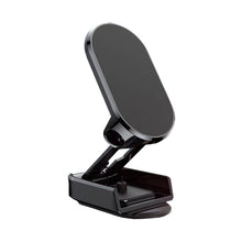 Load image into Gallery viewer, D11 Magnetic Folding Car Phone Holder Rotatable Dashboard Stick-On Navigation Stand, Black Gloosy, Silver Gloosy