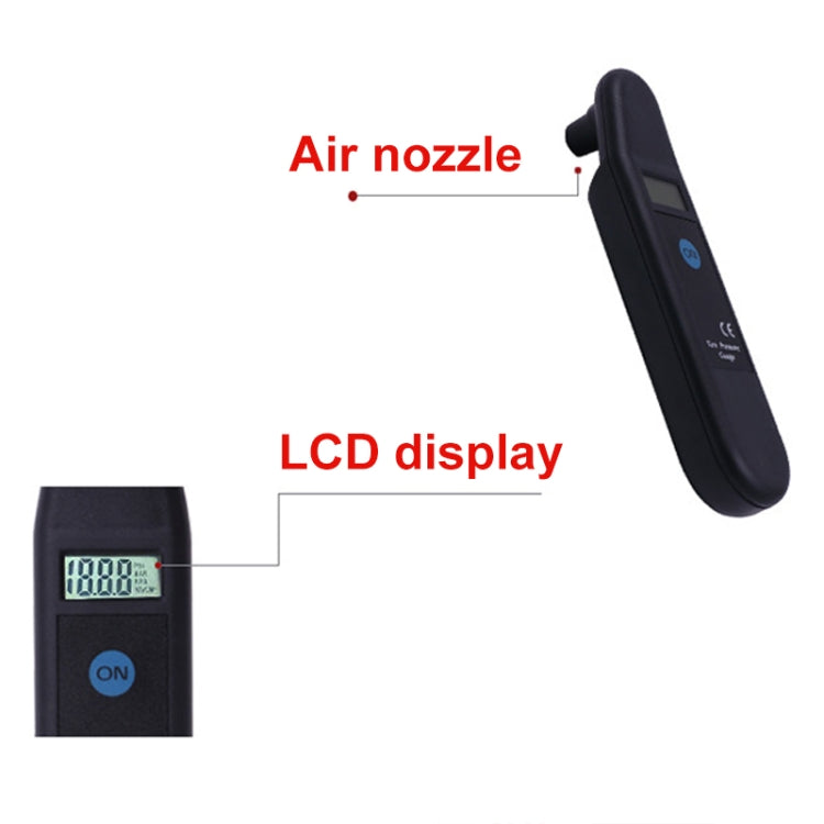 High-Precision Digital Display Car Tire Pressure Gauge, VT800