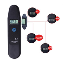 Load image into Gallery viewer, High-Precision Digital Display Car Tire Pressure Gauge, VT800