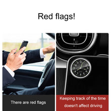 Load image into Gallery viewer, Car Digital Electronic Quartz Luminous Clock, Ruby Red, Ruby Blue, Gold, White, Silver, Black, Ruby Red+Air Outlet Clip, Ruby Blue+Air Outlet Clip, Gold+Air Outlet Clip, White+Air Outlet Clip, Silver+Air Outlet Clip, Black+Air Outlet Clip