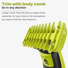 Load image into Gallery viewer, For Philips OneBlade QP2520 QP2530 QP2630 Electric Trimmer Shaver, Partial Comb, Body Comb, 14-length  Guide Comb, 4 In 1