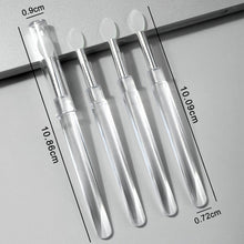 Load image into Gallery viewer, Nail Art Silicone Applicator Sticks Multi-Purpose Dabbing Powder Glitter Eyeshadow Brush Applying Manicure Tool, 2pcs