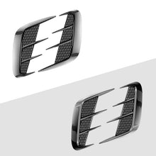 Load image into Gallery viewer, Universal Car Fender Soft Glue Decorative Car Stickers, Bright Black, Carbon Fiber